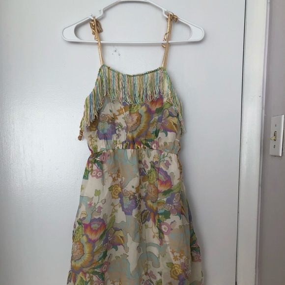 70s fringe dress